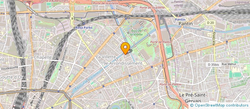 localisation de l'entreprise MADAME AURORE BILIC  PARIS