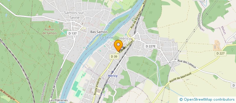 localisation de l'entreprise MADAME AURORE BLONDEL  ARPAJON