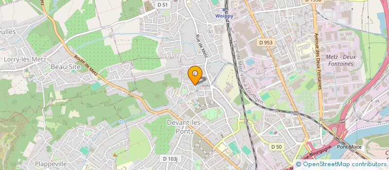 localisation de l'entreprise MADAME AURORE BOBAN  METZ