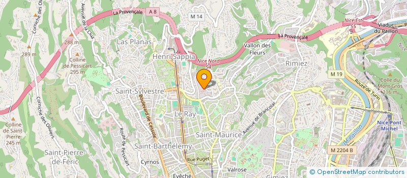 localisation de l'entreprise MADAME AURORE BOFFA à NICE