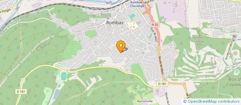localisation de l'entreprise MADAME AURORE BOILAN à ROMBAS