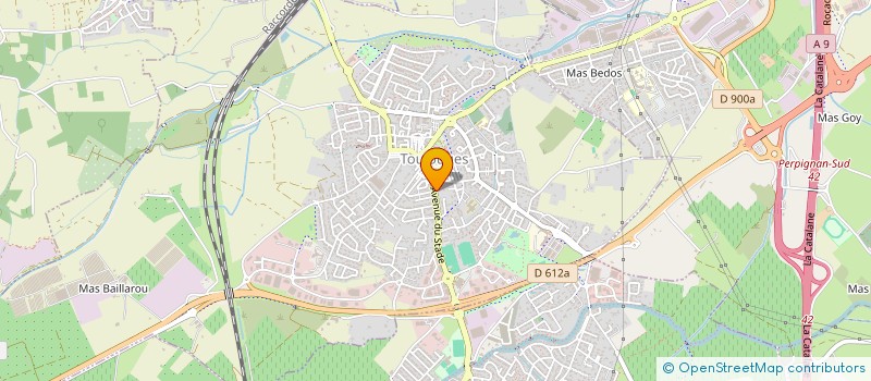 localisation de l'entreprise MADAME AURORE BOILS  TOULOUGES