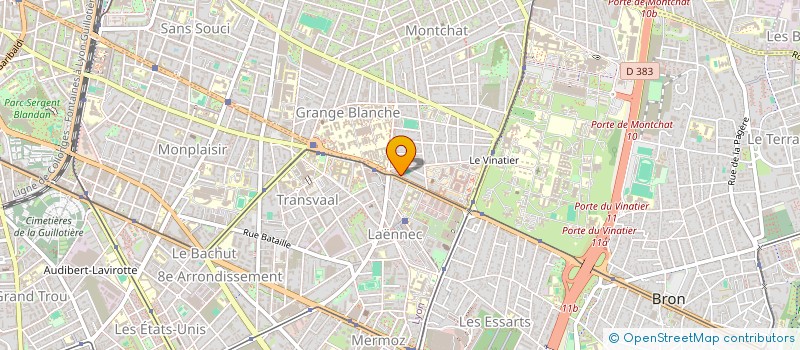 localisation de l'entreprise MADAME AURORE BOISIER  LYON