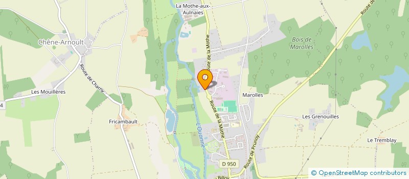 localisation de l'entreprise MADAME AURORE BOITELET à CHARNY OREE DE PUISAYE