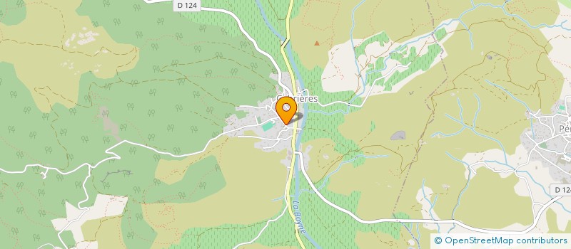 localisation de l'entreprise MADAME AURORE BONAVENTURE  CABRIERES