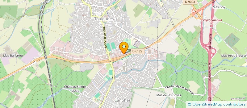 localisation de l'entreprise MADAME AURORE BONNAMIC  TOULOUGES