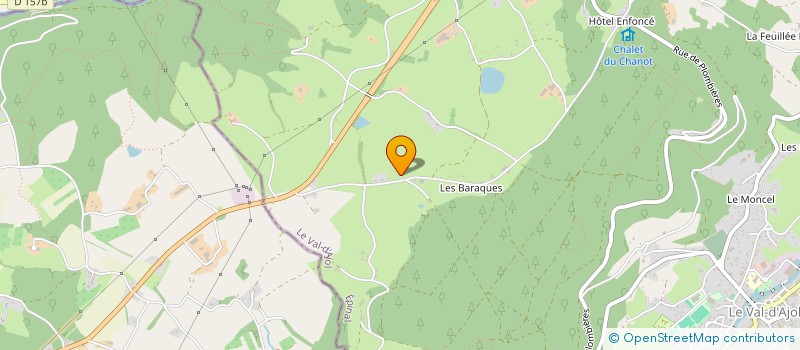 localisation de l'entreprise MADAME AURORE BONNEFOI  LE VAL-D'AJOL