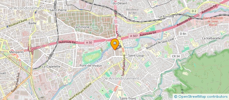 localisation de l'entreprise MADAME AURORE BOULEY  MARSEILLE