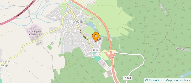 localisation de l'entreprise MADAME AURORE BOURRIER  BULGNEVILLE