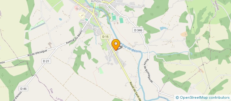 localisation de l'entreprise MADAME AURORE BOURSAUD  AMOU