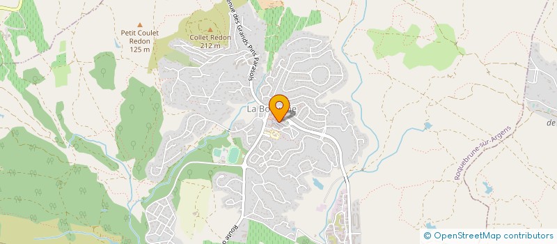 localisation de l'entreprise MADAME AURORE BOUZAC  ROQUEBRUNE-SUR-ARGENS