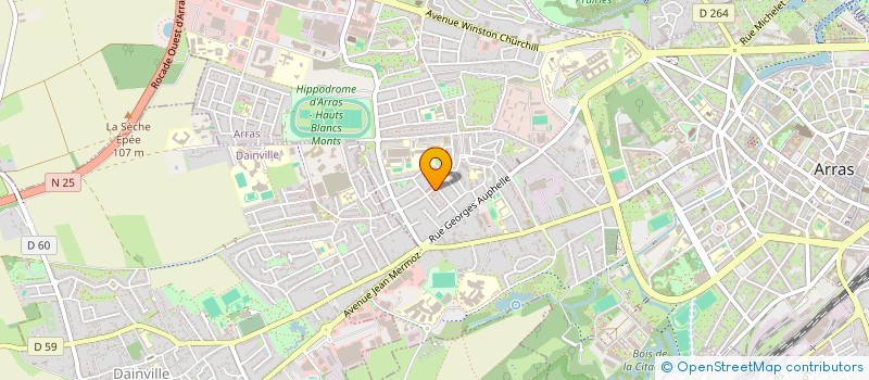 localisation de l'entreprise MADAME AURORE BOYER à ARRAS