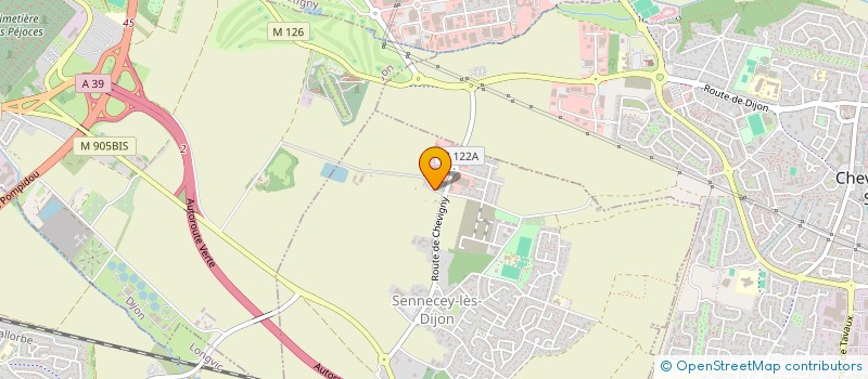 localisation de l'entreprise MADAME AURORE BRADSHAW  SENNECEY-LES-DIJON