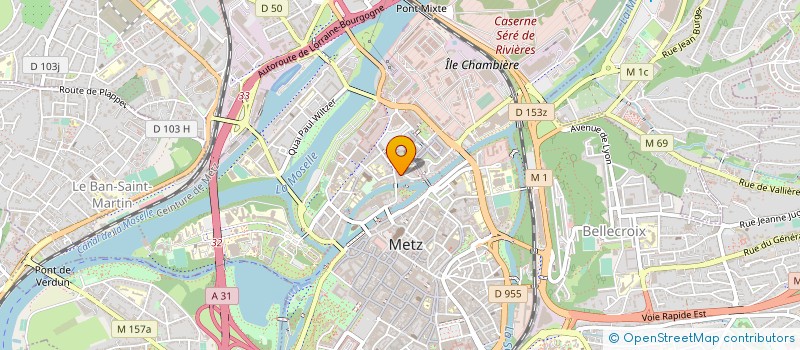 localisation de l'entreprise MADAME AURORE BRENOIT à METZ