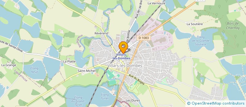 localisation de l'entreprise MADAME AURORE BRETIGNIERE à VILLARS-LES-DOMBES