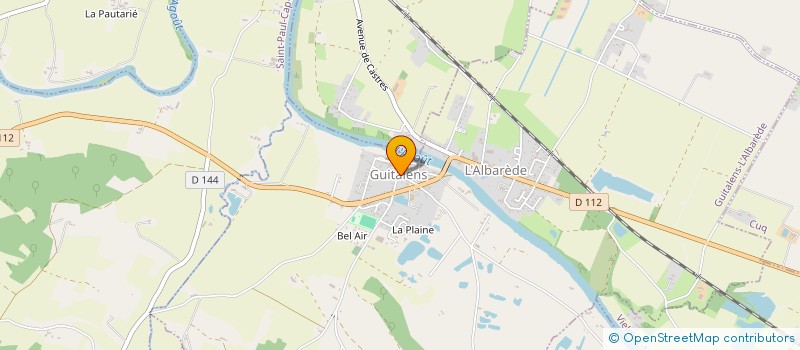 localisation de l'entreprise MADAME AURORE BRICOUT  GUITALENS-L'ALBAREDE