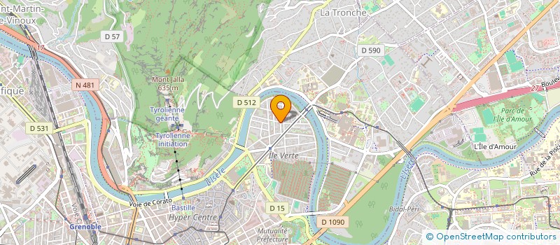 localisation de l'entreprise MADAME AURORE BRIDEL  GRENOBLE