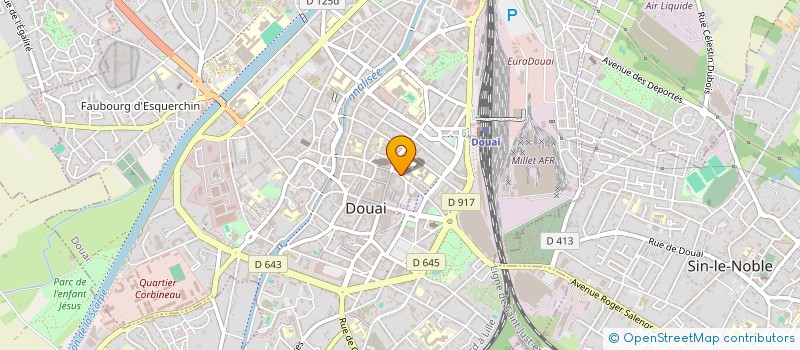 localisation de l'entreprise MADAME AURORE BRIMACOMBE  DOUAI