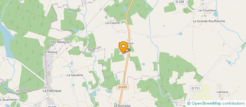 localisation de l'entreprise MADAME AURORE BROUSSE à JAVERDAT