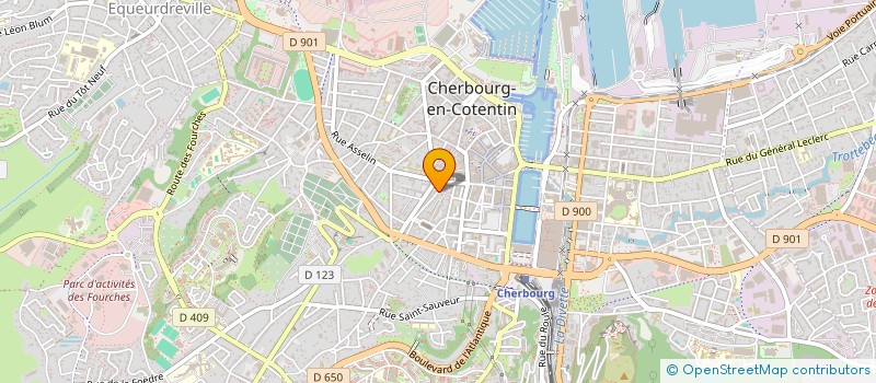 localisation de l'entreprise MADAME AURORE BUOT  CHERBOURG-EN-COTENTIN