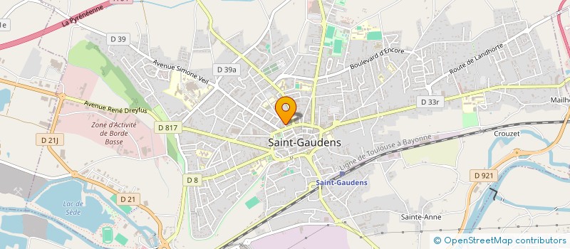 localisation de l'entreprise MADAME AURORE CABRAL DE SENA à SAINT-GAUDENS