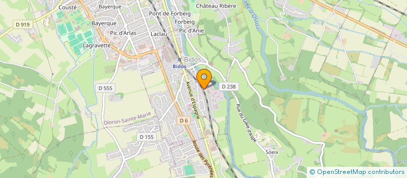 localisation de l'entreprise MADAME AURORE CADIOU  BIDOS