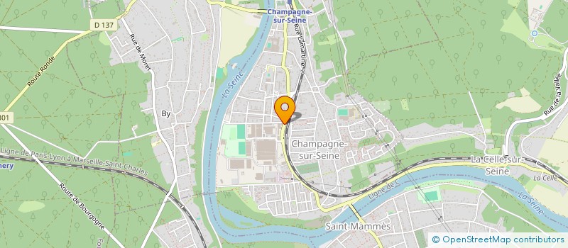 localisation de l'entreprise MADAME AURORE CAFFE  MORET-LOING-ET-ORVANNE