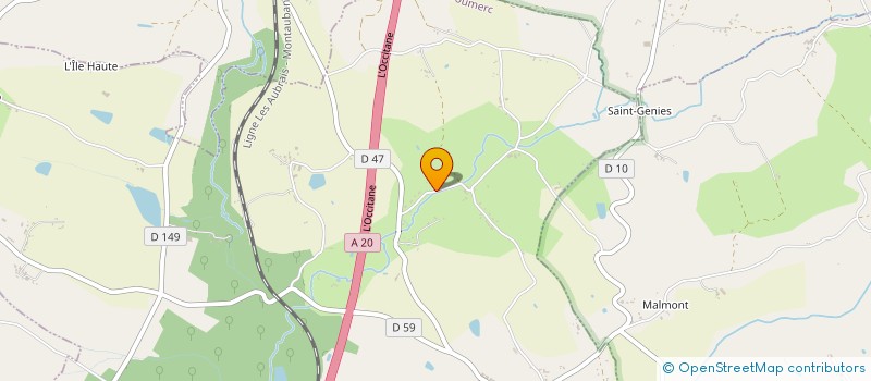 localisation de l'entreprise MADAME AURORE CAGNIAC  MONTDOUMERC