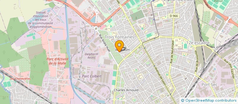 localisation de l'entreprise MADAME AURORE CALLAY  REIMS