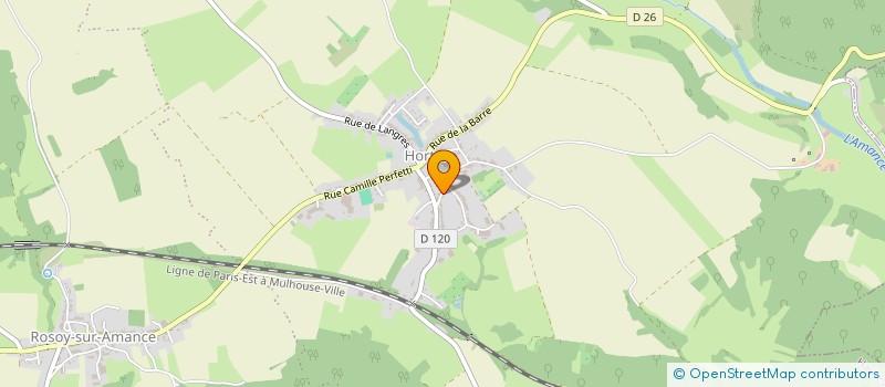 localisation de l'entreprise MADAME AURORE CAMPELO à HAUTE-AMANCE