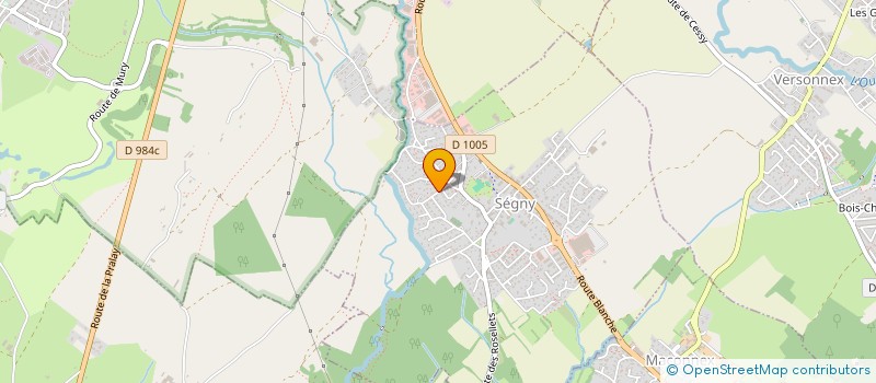 localisation de l'entreprise MADAME AURORE CAPELIER  SEGNY