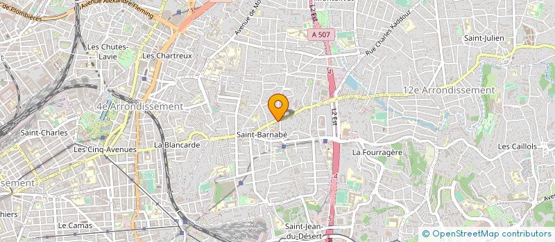 localisation de l'entreprise MADAME AURORE CASTELLANO à MARSEILLE