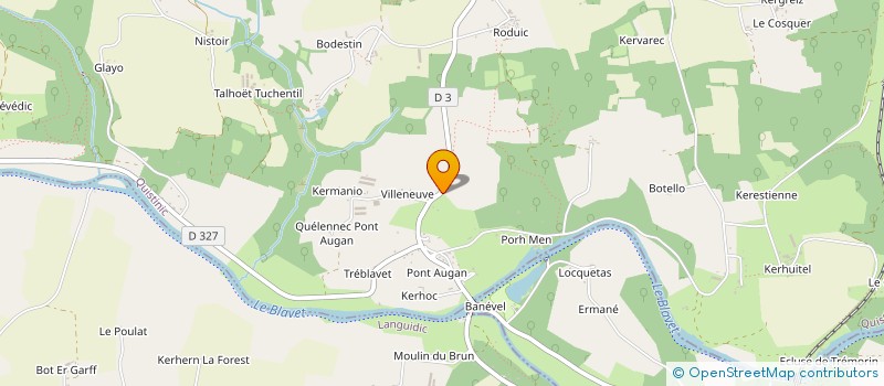 localisation de l'entreprise MADAME AURORE CATALANO  PLUMELIAU-BIEUZY