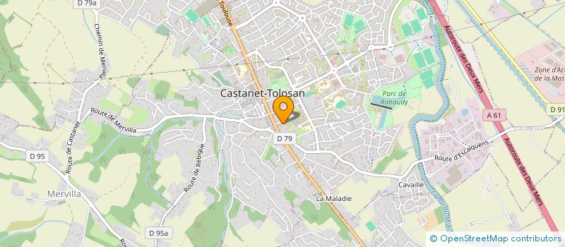 localisation de l'entreprise MADAME AURORE CERDAN à CASTANET-TOLOSAN