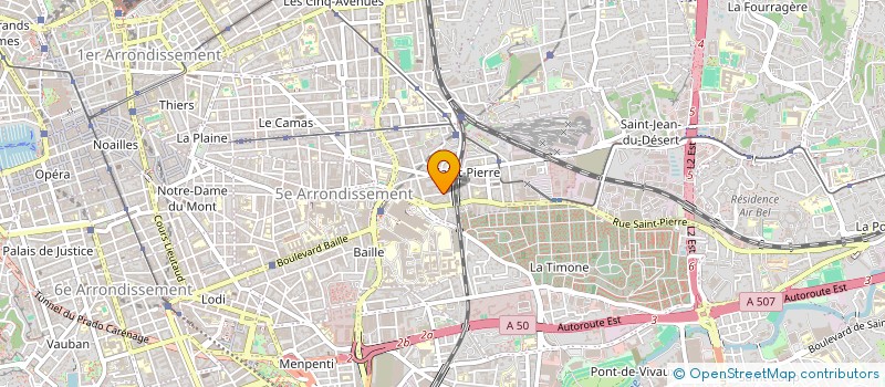 localisation de l'entreprise MADAME AURORE CHAILLOT à MARSEILLE