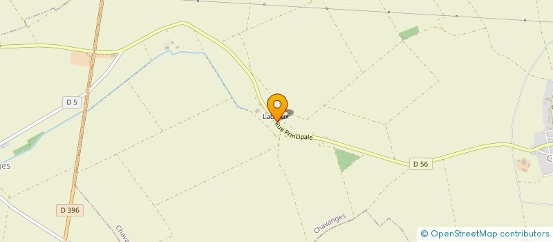 localisation de l'entreprise MADAME AURORE CHALONY  SAINT-LEGER-SOUS-MARGERIE