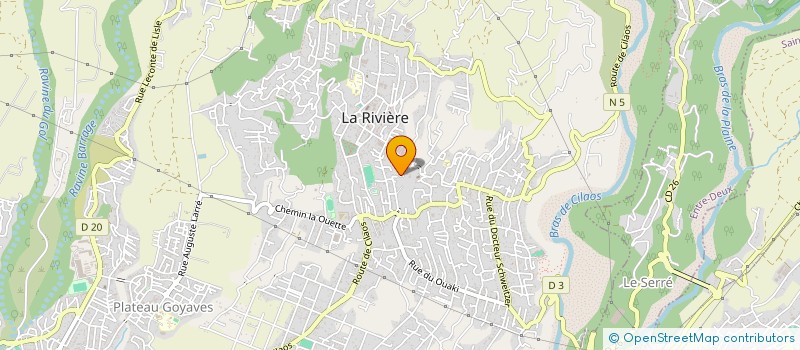 localisation de l'entreprise MADAME AURORE CHAMAND à SAINT-LOUIS