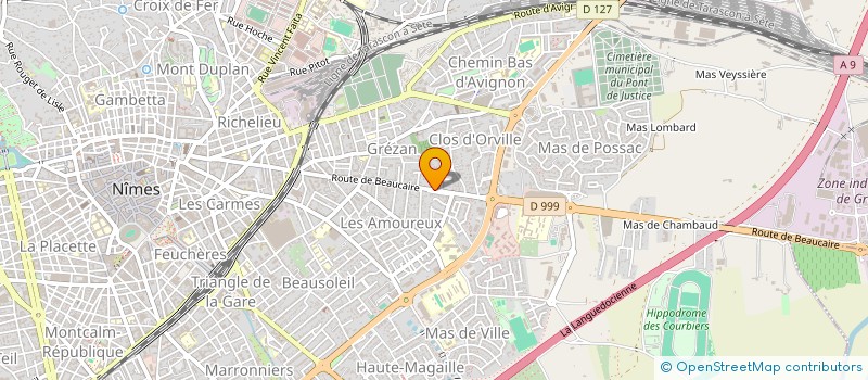 localisation de l'entreprise MADAME AURORE CHANADET  NIMES