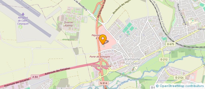 localisation de l'entreprise MADAME AURORE CHANCEREL  BRETTEVILLE-SUR-ODON