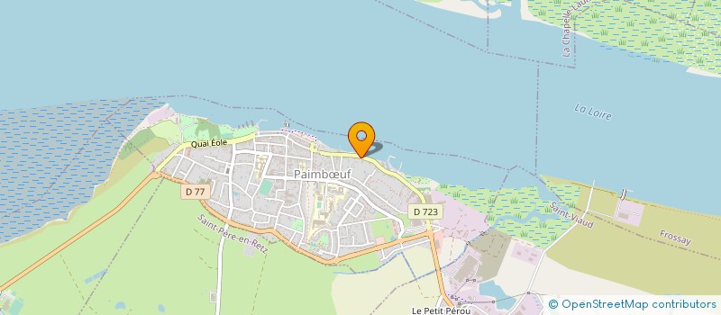 localisation de l'entreprise MADAME AURORE CHARPENTIER  PAIMBUF