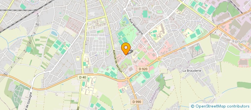 localisation de l'entreprise MADAME AURORE CHEVALIER à CHATEAUROUX