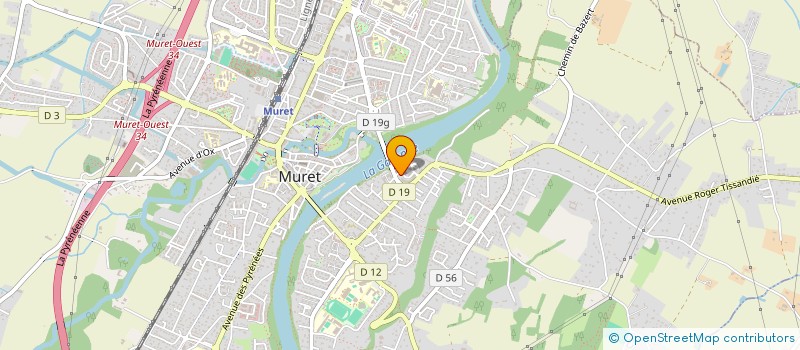 localisation de l'entreprise MADAME AURORE CHOISIT à MURET