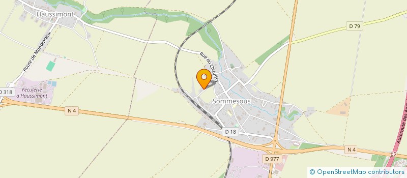 localisation de l'entreprise MADAME AURORE CLAIRE LOUIS MAUVIGNANT  SOMMESOUS