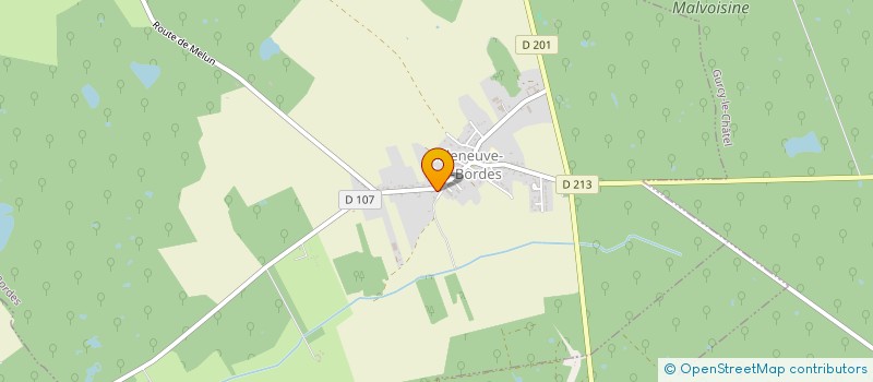 localisation de l'entreprise MADAME AURORE CLAIRET  VILLENEUVE-LES-BORDES