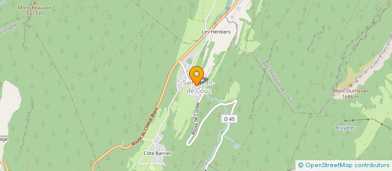 localisation de l'entreprise MADAME AURORE CODVELLE  SAINT-JEAN-DE-COUZ