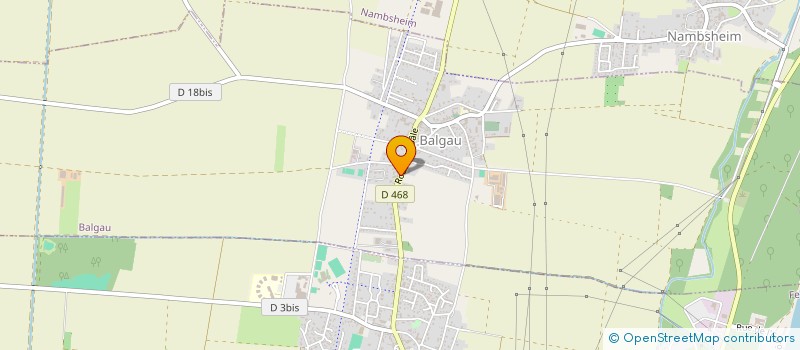 localisation de l'entreprise MADAME AURORE CONREAUX  BALGAU