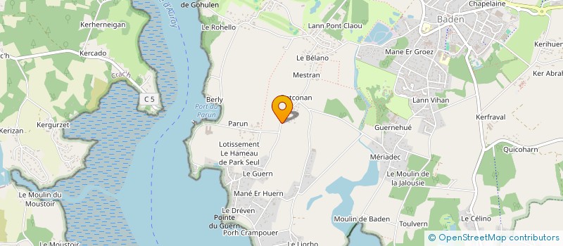 localisation de l'entreprise MADAME AURORE CORBIC à BADEN