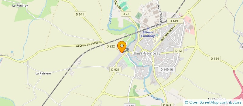 localisation de l'entreprise MADAME AURORE CORBIN à ILLIERS-COMBRAY