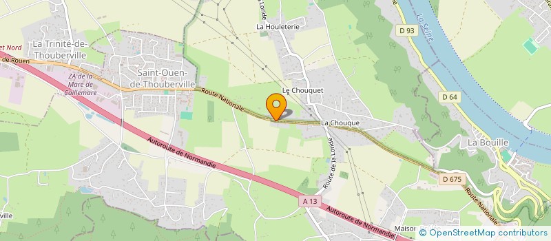 localisation de l'entreprise MADAME AURORE CORDEIRO  CAUMONT