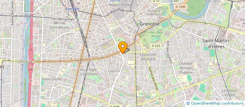 localisation de l'entreprise MADAME AURORE COROMINAS  GRENOBLE
